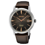 Seiko Presage Cocktail Time 'Irish Coffee' barna számlapos automata férfi karóra SRPJ17J1