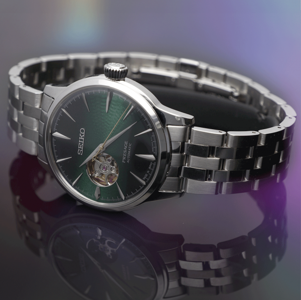 Seiko Presage Cocktail time Grasshopper automata férfi óra SSA441J1