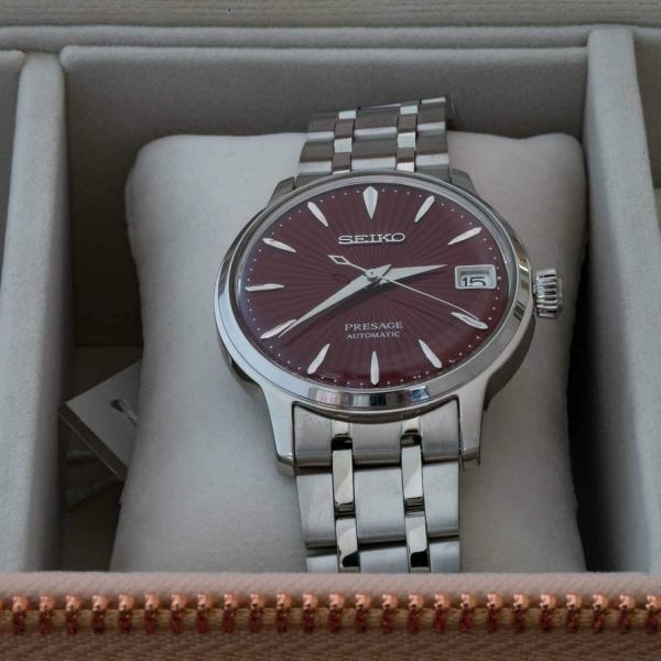 Seiko Presage Cocktail time Kir Royal automata női óra SRP853J1