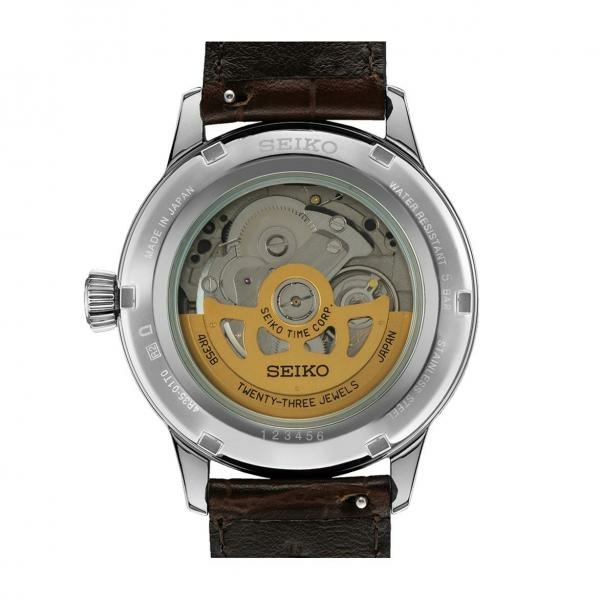 Seiko Presage Cocktail Time Midnight Blue Moon férfi karóra SRPK15J1