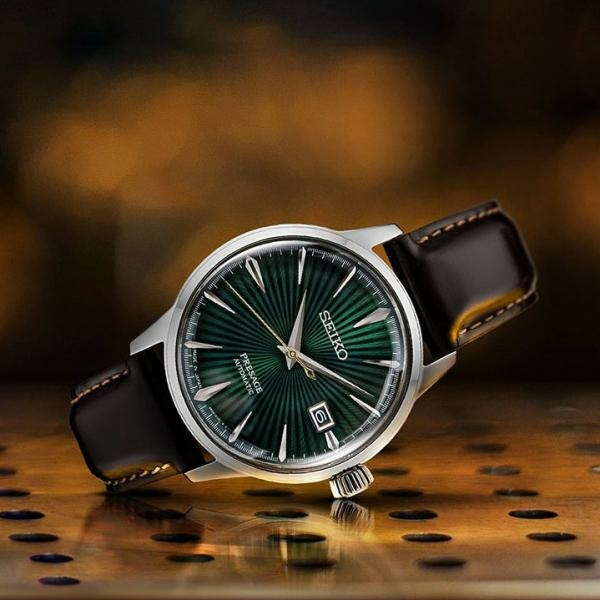 Seiko Presage Cocktail Time Mockingbird férfi karóra SRPD37J1