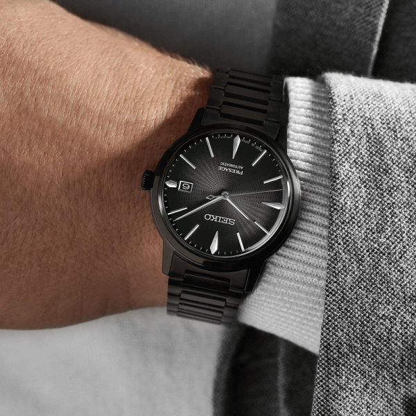 Seiko Presage Cocktail Time The Black Velvet férfi óra SRPJ15J1