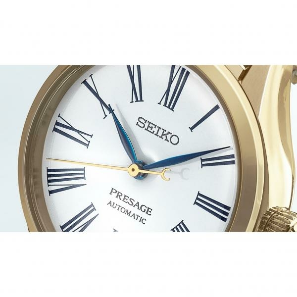 Seiko Presage Craftmanship fehér zománc számlapos női óra SPB234J1