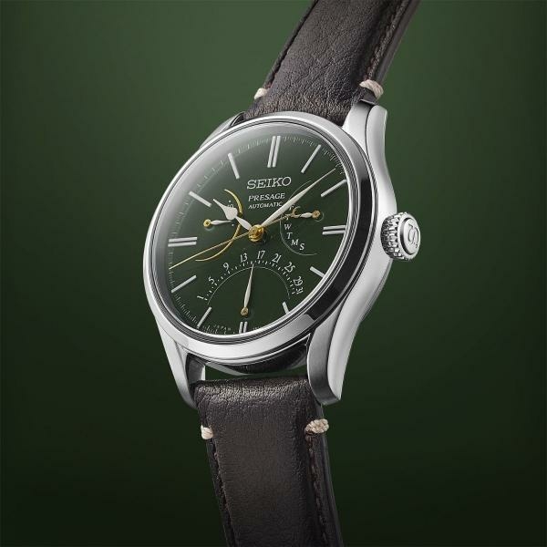 Seiko Presage Kanazawa Green Limited Edition 'urushi' férfi automata óra SPB295J1