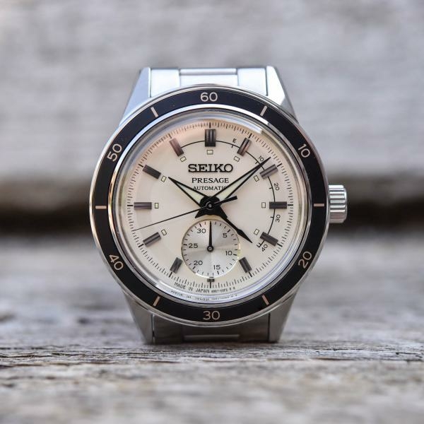 Seiko Presage Style 60's elefántcsont férfi automata karóra SSA447J1