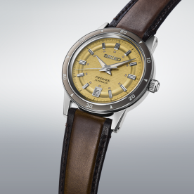Seiko Presage Style 60's in Golden Yellow férfi karóra SRPL75J1
