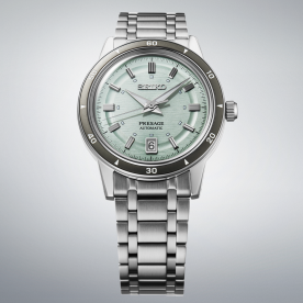 Seiko Presage Style 60's in Ice Green férfi karóra SRPL71J1
