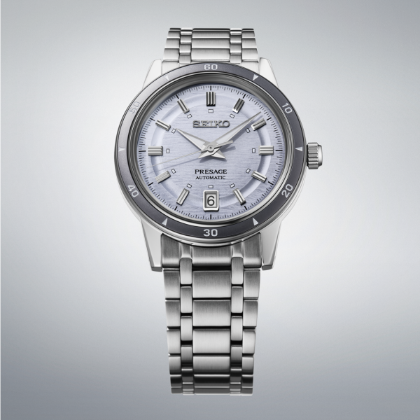 Seiko Presage Style 60's in Silvery Violet férfi karóra SRPL73J1