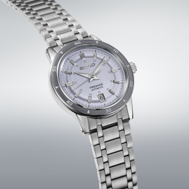 Seiko Presage Style 60's in Silvery Violet férfi karóra SRPL73J1