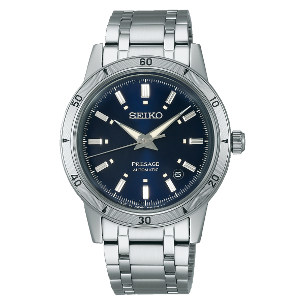 Seiko Presage Style 60's kék számlapos automata karóra SRPL07J1