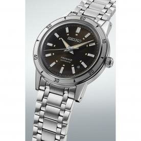Seiko Presage style 60s elegant yet rugged in brown mechanikus automata férfi karóra SRPL09J1