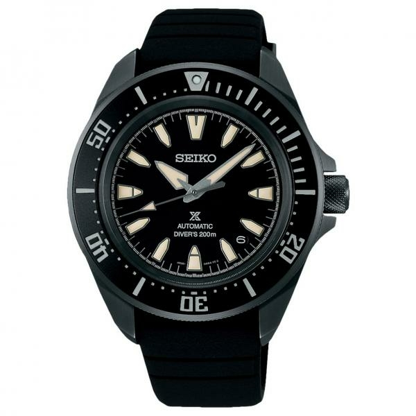 Seiko Prospex 4R All Black Diver-s férfi karóra SRPL15K1