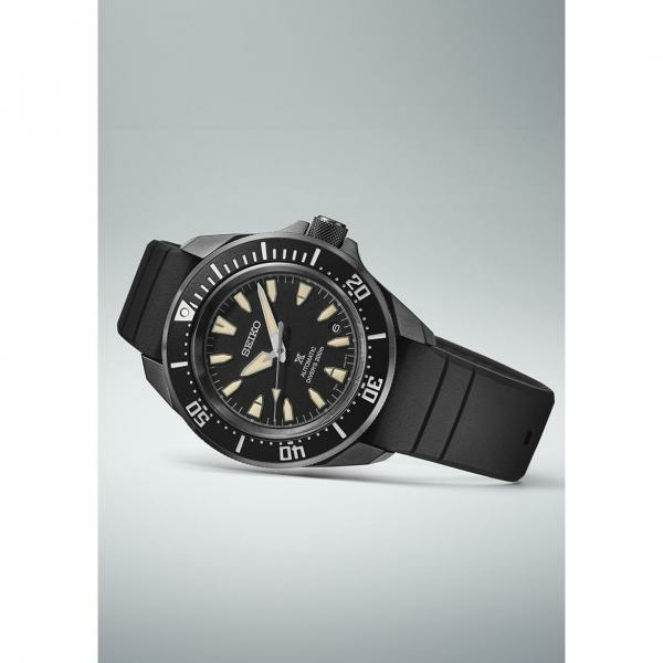 Seiko Prospex 4R All Black Diver-s férfi karóra SRPL15K1