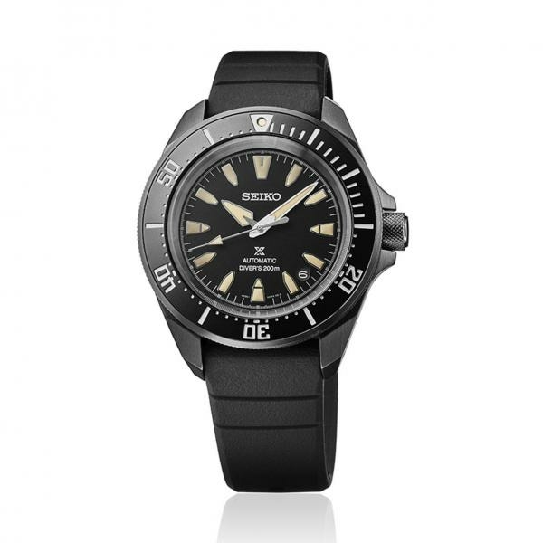 Seiko Prospex 4R All Black Diver-s férfi karóra SRPL15K1