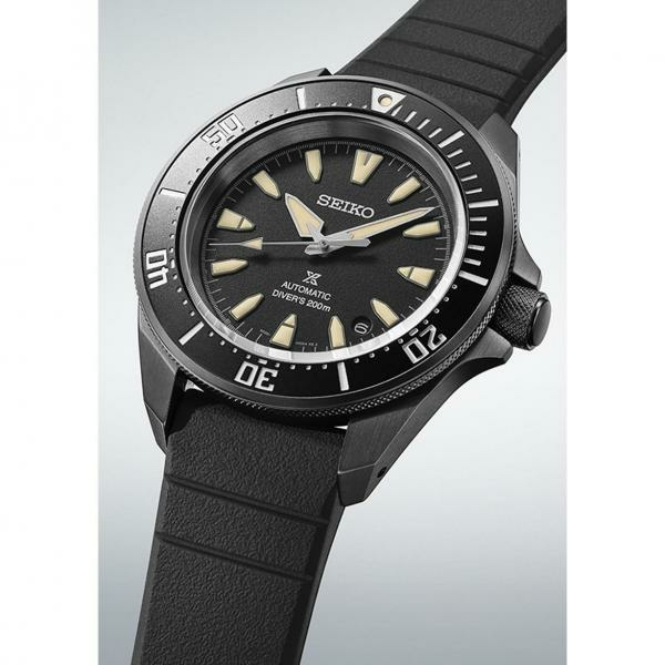 Seiko Prospex 4R All Black Diver-s férfi karóra SRPL15K1