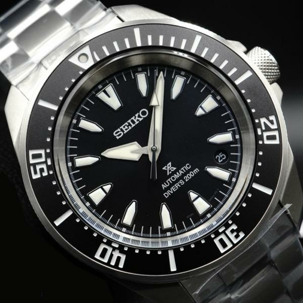 Seiko Prospex 4R Black Diver's férfi karóra SRPL13K1