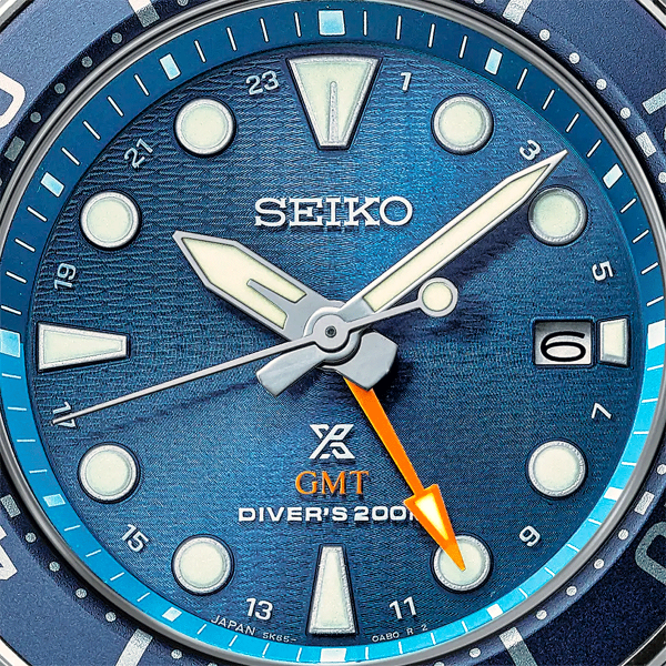 Seiko Prospex Aqua 'SUMO' Solar GMT Diver kék búváróra SFK001J1