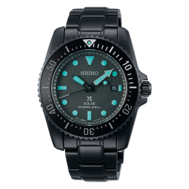 Seiko Prospex Black Series Night Vision limitált kiadású solar búváróra SNE587P1