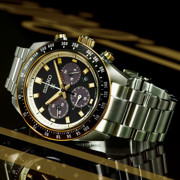 Seiko Prospex Circuit Race Solar Speedtimer Chronograph karóra SSC941P1