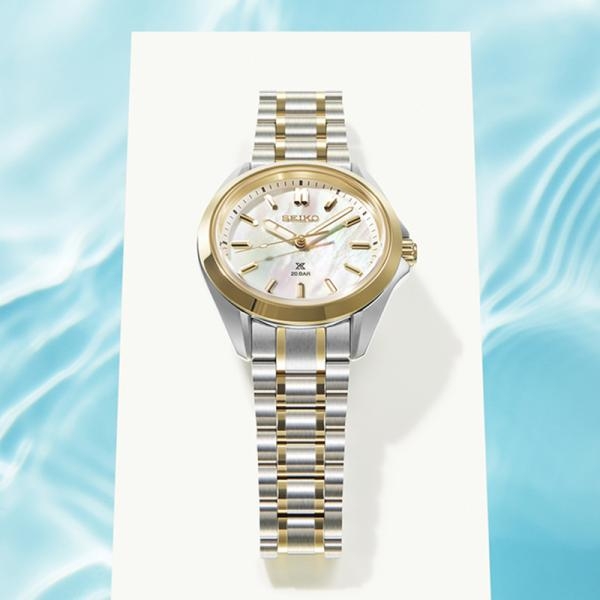 Seiko Prospex Ladies Marine Sports in Two-Tone női karóra SUR608J1