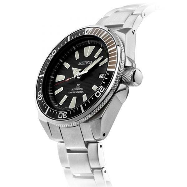 Seiko Prospex Samurai fémszíjas férfi óra SRPF03K1