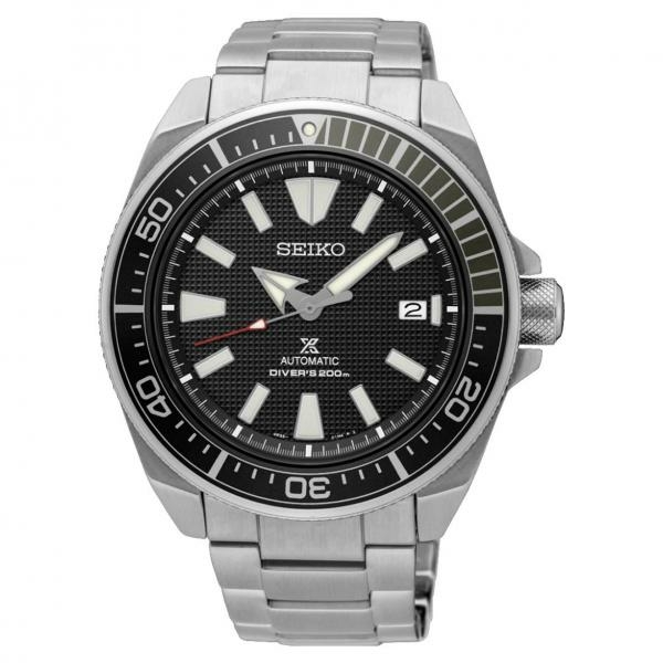 Seiko Prospex Samurai fémszíjas férfi óra SRPF03K1