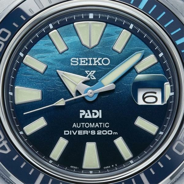 Seiko Prospex Save the Ocean PADI 'Great Blue' férfi óra SRPJ93K1