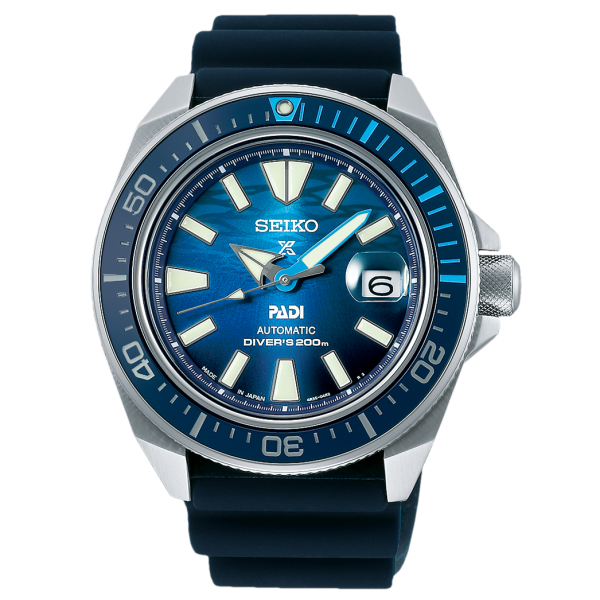 Seiko Prospex Save the Ocean PADI 'Great Blue' férfi óra SRPJ93K1