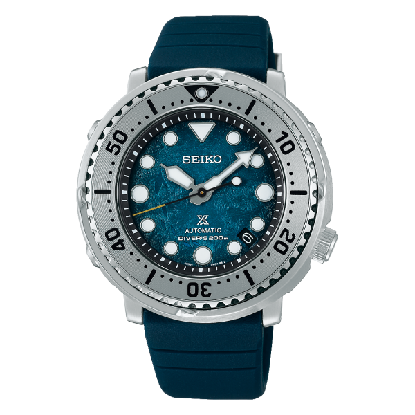 Seiko Prospex Save the Ocean szilikon szíjas férfi óra SRPH77K1