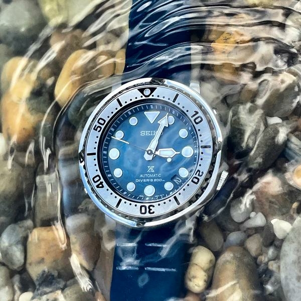 Seiko Prospex Save the Ocean szilikon szíjas férfi óra SRPH77K1