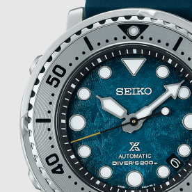 Seiko Prospex Save the Ocean szilikon szíjas férfi óra SRPH77K1