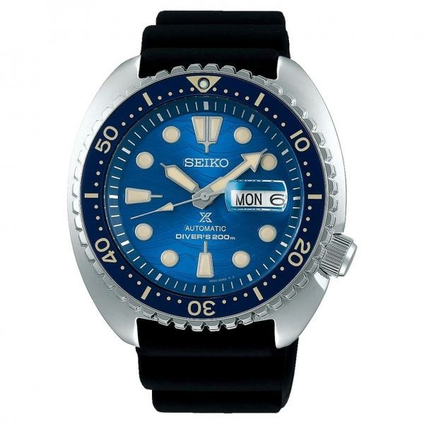 Seiko Prospex Save the Ocean szilikonszíjas férfi óra SRPE07K1