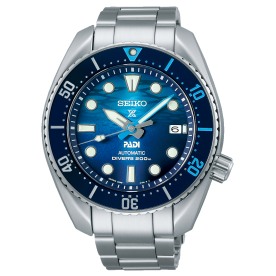 Seiko Prospex Save the Ocean The Great Blue Padi Special Edition karóra SPB375J1