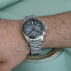 Seiko Prospex Solar Speedtimer Chronograph fekete számlapos férfi óra SSC819P1