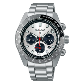 Seiko Prospex Solar Speedtimer Chronograph szürke számlapos férfi óra SSC911P1