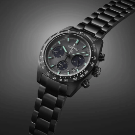 Seiko Prospex Solar Speedtimer Chronograph The Black Series Night Vision karóra SSC917P1