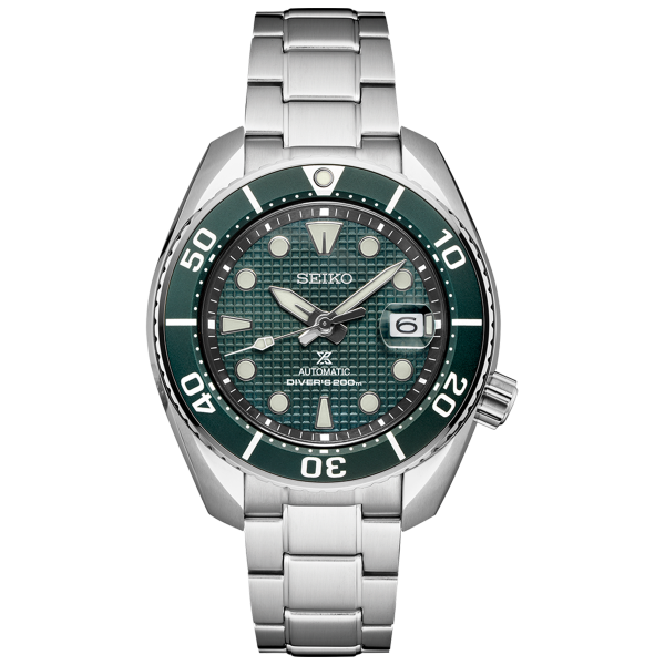 Seiko Prospex Special Edition Built for the Ice Diver férfi zöld karóra SPB177J1