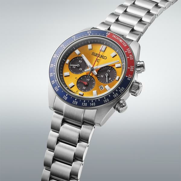 Seiko Prospex Speedtimer 'Pogue' Solar Chronograph 1969 Re-interpretation férfi karóra SSC947P1