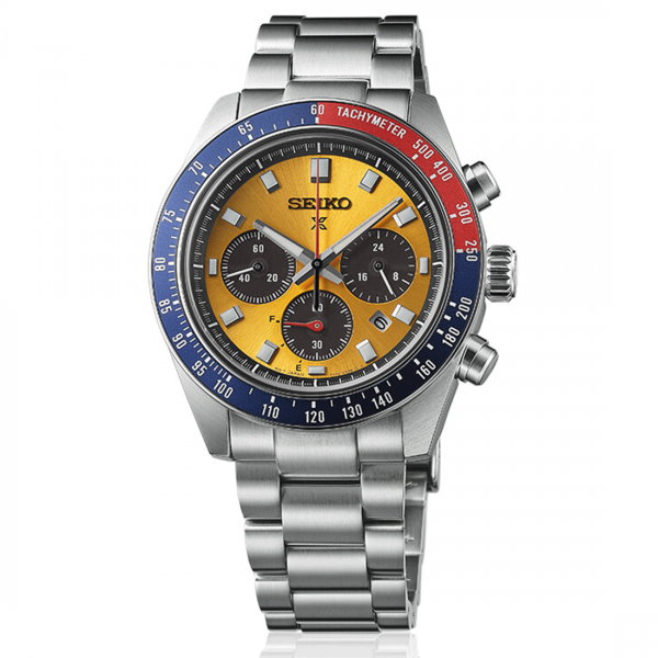 Seiko Prospex Speedtimer 'Pogue' Solar Chronograph 1969 Re-interpretation férfi karóra SSC947P1