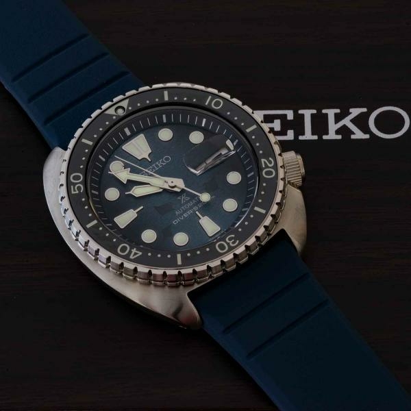 Seiko Prospex Turtle Save the Ocean búvár férfi karóra  SRPF77K1