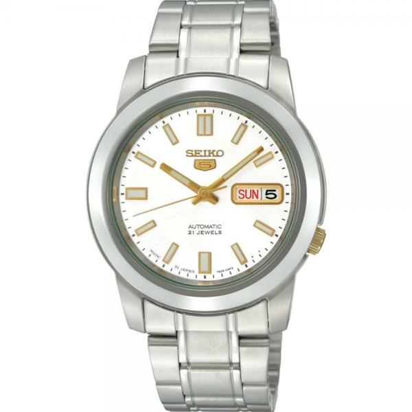 Seiko Seiko 5 Automatic ezüst férfi karóra SNKK07K1