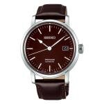 Seiko SEIKO Presage bordó zománc számlapos férfi óra SPB115J1