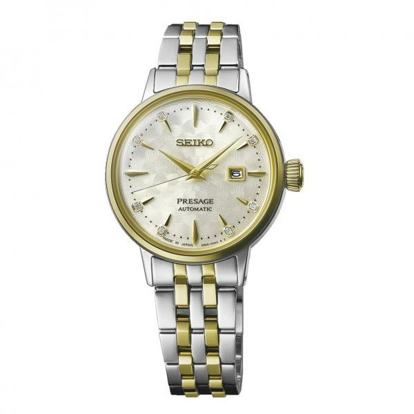 Seiko SEIKO Presage Cocktail Time 'White Lady' Diamond Twist női óra SRE010J1