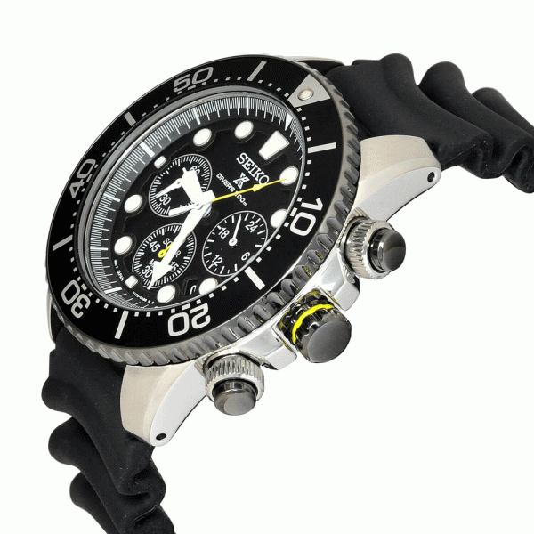 Seiko Solar Chronograph Divers'200 férfi búváróra SSC021P1