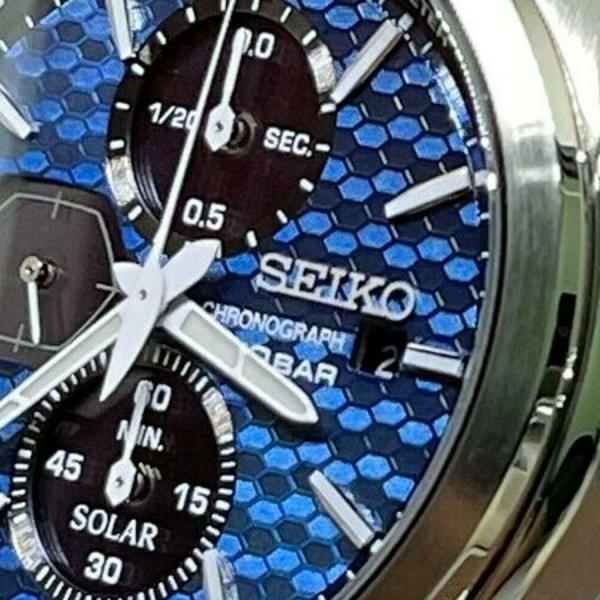 Seiko Solar Macchina Sportiva chronograph férfi karóra SSC801P1