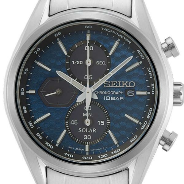 Seiko Solar Macchina Sportiva chronograph férfi karóra SSC801P1