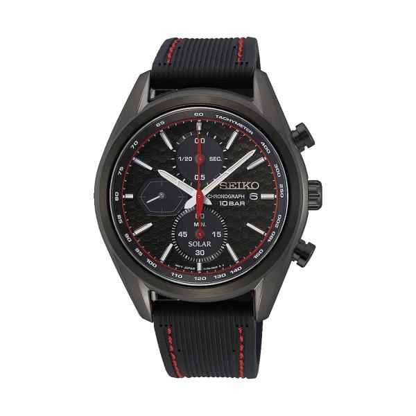 Seiko Solar Macchina Sportiva kronográf férfi karóra SSC777P1