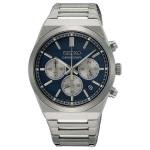 Seiko Sports kék számlapos chronograph férfi karóra SSB453P1