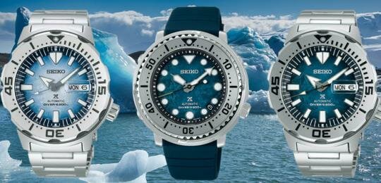 SEIKO Prospex Save the Oceans búvárórák