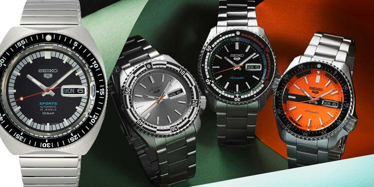 Seiko 5 Sports kollekció különleges órái